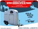 Promotion - Van Cheval Liberté Gold One White Line